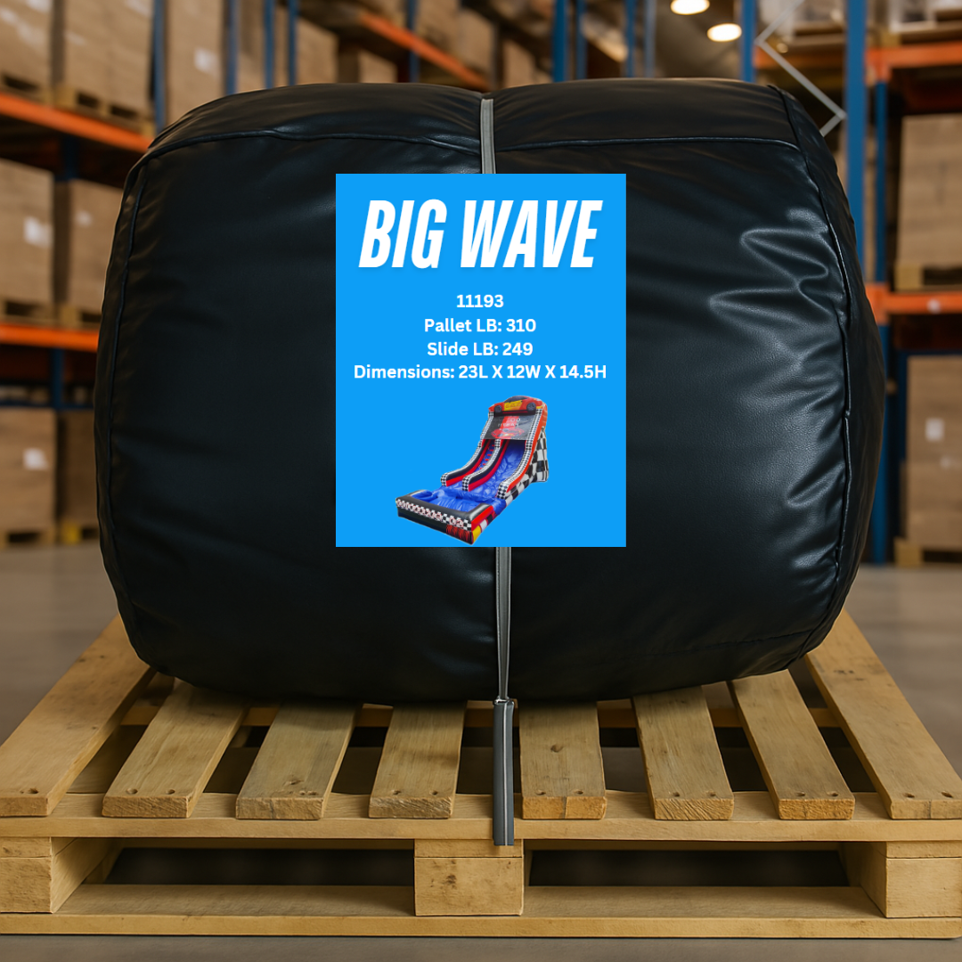 BIG WAVE - 14.5FT Speedway Splash Wet/Dry Water Slide