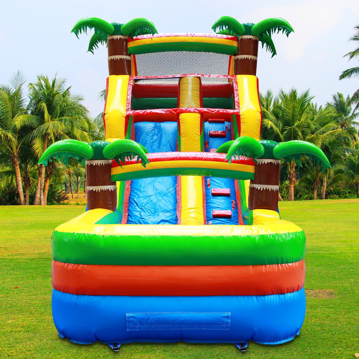 14FT Tropical Wet/Dry Water Slide